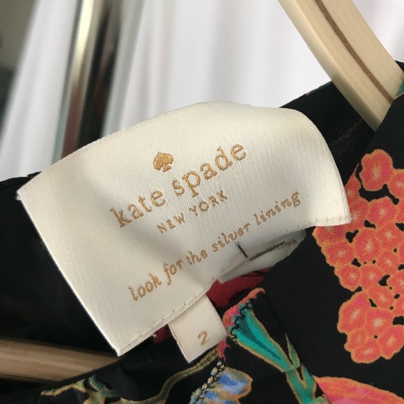 NWT kate spade blossom cold-shoulder mini dress - Picture 6 of 7